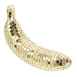 5St Disco-Banane Tischdekoration für Disco Bananenfigur Requisite Netz bürodeko büro Dekoration Hochzeitsdekoration Disco-Frucht-Requisite Bananenfigur für den Tisch Glas