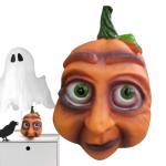 Ausdrucksstarker kürbiss – Ausdrucksstarker Gesichtskürbis, Dekorativer Halloween-kürbiss | Halloween-kürbiss-Ornament, Harz-Halloween-Dekorationen Für Den Innenbereich, Dek