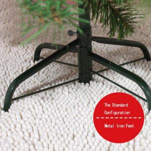 geschmückter künstlicher Weihnachtsbaum, komplett aus tannenholz, mit tannenzapfen aufklappbar, Weihnachtsbaum-metallständer für saisonale Feiertage – grün, 7,8 fuß, das Ne