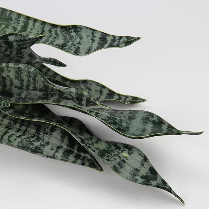 Sansevieria , 2 stuks, hoogte 64 cm, , decoratie, woonkamer, plant, kamerplanten, balkon, kantoor, decoratie, kunstplant voor tuin, kantoordecoratie