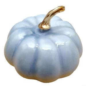 Künstlicher Jute-Kürbis für Thanksgiving-Dekoration, verschönern Sie mühelos die Herbstästhetik Ihres Hauses (hellgrau)
