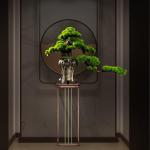 Künstlicher Bonsai-Baum Künstlicher Bonsai-Baum for den Innenbereich, groß, grün, Simulation Willkommenskiefer, Bonsai-Baum, Wohnzimmer, Büro, Desktop-Dekoration, künstliche 