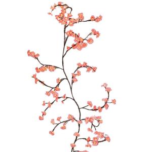 Rosa Baumlampe, Rosa Baumlicht mit Fernbedienung,Blumenlampe mit Timerfunktion | Blumenlichter mit Fernbedienung, Dimm- und Timerfunktion für Schreibtisch, Fensterbank,