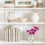 2 stuks roze kunstorchideeën met glazen vaas, kunstplant decoratie orchideeën kunstbloemen in vaas met Real Touch bloemen, namaak-orchideeën, kunstmatige bonsai voor hotel, woon