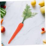 8 STK Plastik gemüse osterdekoration für Ostern Lebensmittelgeschäft Karottendekor pflanzliche Modelle schmücken gefälschtes Gericht Dekorationen gefälschte