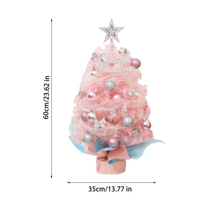 Kerstboom met verlichting 60 cm lichtketting kerstboom mini kerstboom kunstmatige kerstboom kerstdecoratie tafel kerstboom kerstcadeaus
