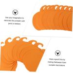 160 Stk Halloween-Kürbis künstlicher Kürbis Zierschaum handgemachter Schaum Kürbisse zum Basteln DIY Dekor Ornament Festverzierung Kürbisbrett Handbuch schmücken Aufkleber Ki