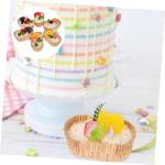 Fake Kuchen künstliche Kuchen 12 Stücke Simulierte Brot Modell Dessert Gefälschte Cupcake Modell Simulation Cupcake Display Requisiten Realistisches Essen