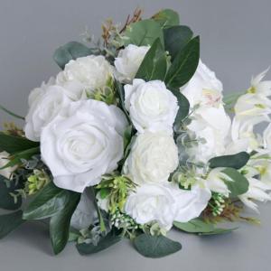 Brautsträuße für Hochzeit, Kunstblumen, romantische Hochzeitsdekoration