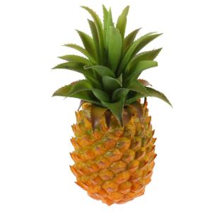 3St simulierte Ananas-Ornamente Ananas Pflanzer Ananas-Modell Ananas Attrappe für Schaufenster Kunst Ananas für Hausdekoration Wassertisch Spielzeug Modell mit künstlicher Anana