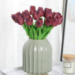 Kunstbloem tulp kunstbloem latexmateriaal echt gevoel bruiloft slaapkamer familie hotel feest interieur studeerkamer knutselen decoratie