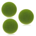 3st Simulierter Moosball Künstliche Mooskugeln Blumenmoos Moosige Steine Außenvase Künstliches Grünes Moos Topiary-Kugeln Hängen Dekor Gefälschte Mooskugeln Kunstmoos Beflock
