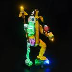 Ledlichtset compatibel met Lego 77072 Peely Bone (geen model), decoratieverlichtingsset compatibel met Peely Bone 77072, creatief speelgoed