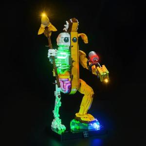 Ledlichtset compatibel met Lego 77072 Peely Bone (geen model), decoratieverlichtingsset compatibel met Peely Bone 77072, creatief speelgoed