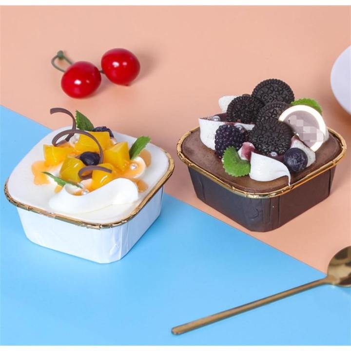 Fake Kuchen künstliche Kuchen 6PCS Gefälschte Cupcake Simulation Künstliche Lebensmittel Kuchen Gemischt Spielen Lebensmittel Modell Küche Dekoration Realistisches Essen