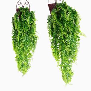 , hangende varen, wijnstokken, 3 stuks, hangende klimop, bladeren, decoratie, planten, , , kunststof planten, hangend voor muur, binnen, buiten, balkon,