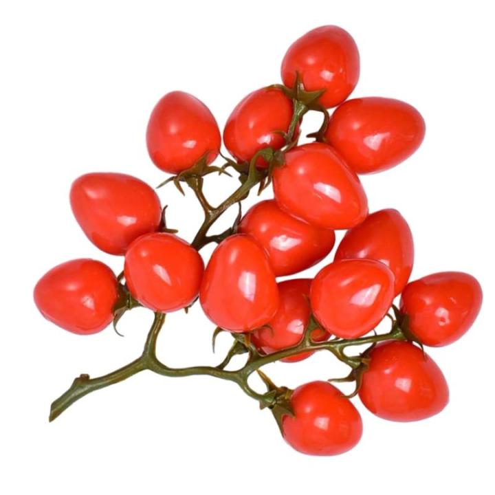 3st Simulierte Kleine Tomaten Kunstfruchtdekor Realistisch Obstverzierung Für Zu Hause Fotografie-Requisiten Lebensechte Gefälschte Kirschtomaten Heimdekoration Schaum