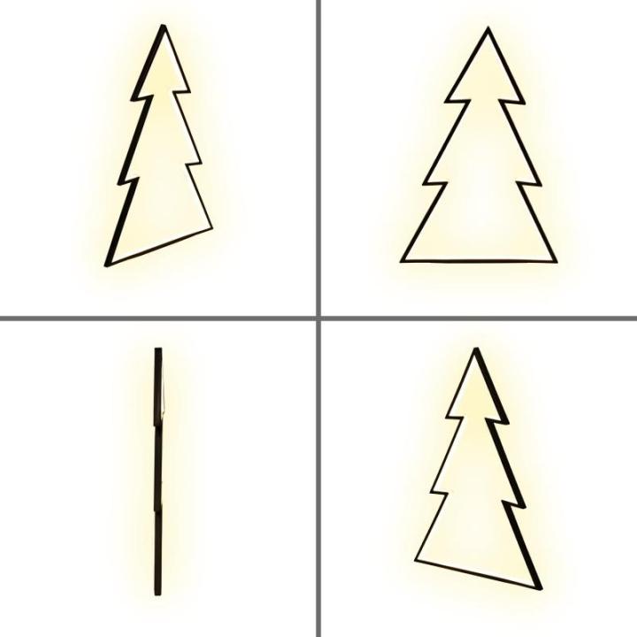 LED-Baum 240 LEDs, 65,5 cm hoch, mit Bodenstecker, Tannenbaum Outdoor M