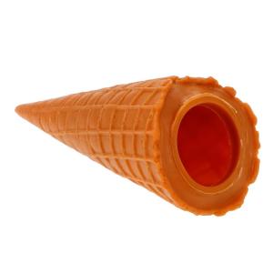 2st Knuspriger Realistische Eistüte Displayzubehör Für Dessertläden Modell Einer Eistüte Eistüte-modellierfigur Display-Requisite Künstliche Eiswaffel Kleine Eistüte PVC