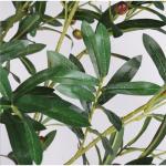 Künstliche Pflanze Künstlicher Olivenbaum Im Topf, Gefälschte Gründekoration Mit Biegsamen Ästen Für Den Innen- Und Außenbereich, Hausgarten, Büro Künstlicher Baum(180cm)