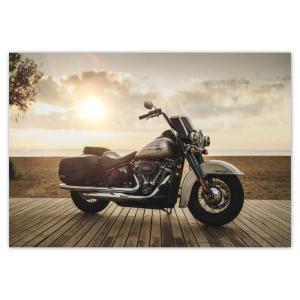 Vlies Premium Vlies Wand Dekoration 368x254cm Harley Davidson Motorrad No.H5106M_TV5BF