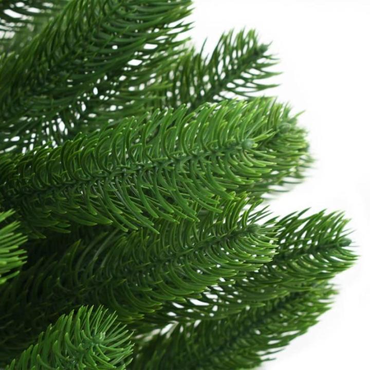 Künstlicher Weihnachtsbaum mit Beleuchtung & Kugeln mit LED Beleuchtung 150 cm Grün