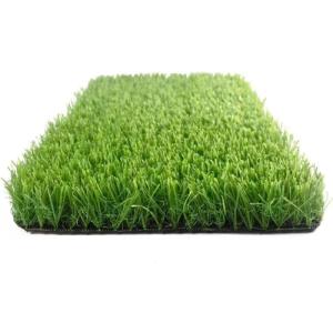 Kunstrasenmatte für den Außenbereich, 20 mm Florhöhe, Gummi-Rückseite mit Drainagelöchern, ideal für Garten, Rasen, Landschaft, Terrassen, 2 x 2 m