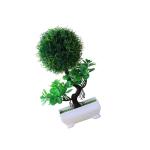 Plantenbak, kunstplant, kunstdecoratie, plantenornament, kunstplanten in pot voor salontafel, decoratie, kantoor, thuis