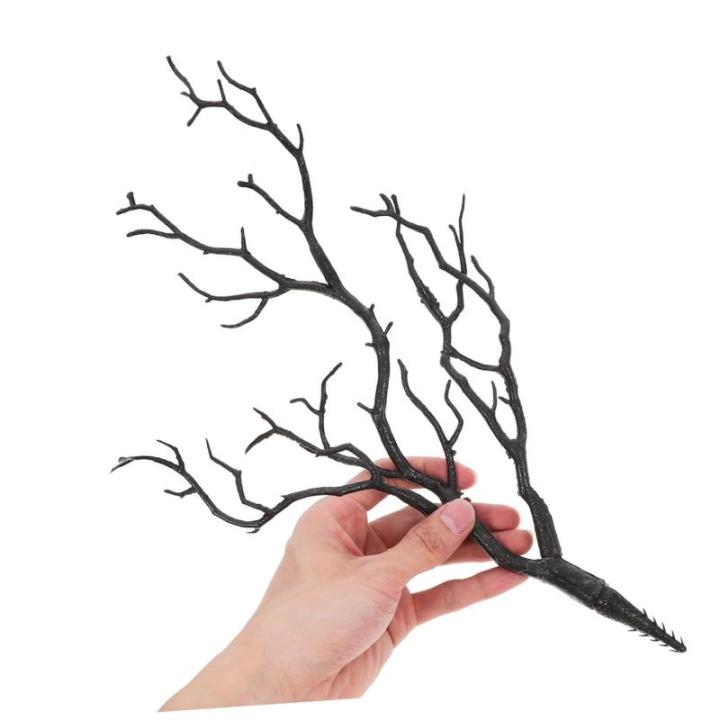 2St Halloween-Dekoration Äste Simulation Korallenzweig künstliche Blumenkunst Halloween Dekoration Halloween dekoartikel weihnachtsdeko Links Vase füllende Zweige dekorative Zwe