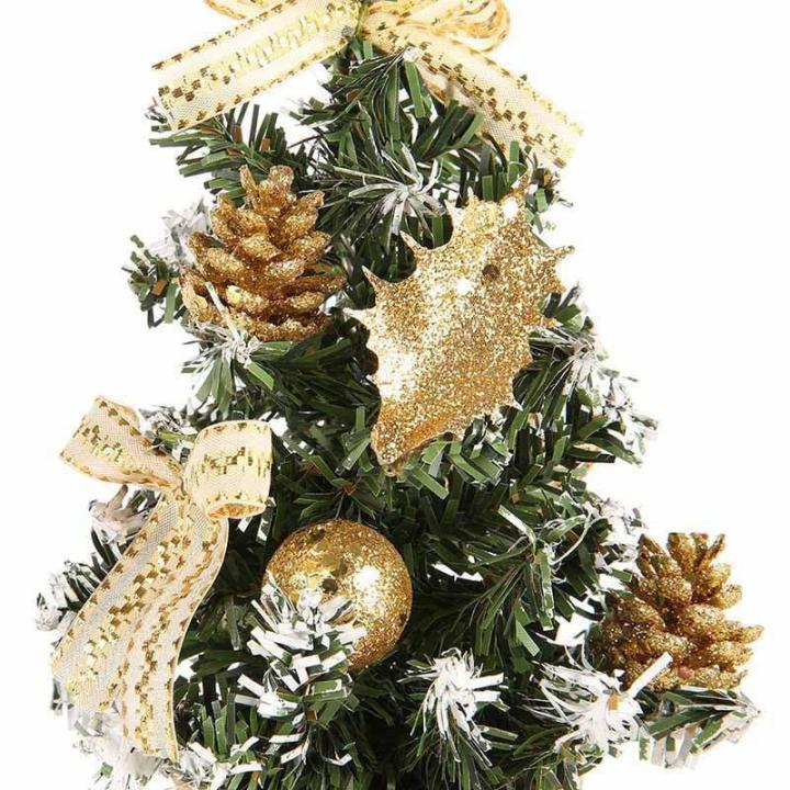 Weihnachtsbaum Geschmückt Weihnachtsbaum Klein Geschmückt Weihnachtsdeko Mini Geschmückter Weihnachtsbaum Künstlich Kleiner Weihnachtsbaum Tisch Tannenbaum für Weihnachten Dek
