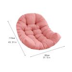 Komfortables Polster für Hängestühle, Weiches Sitzkissen für Schaukelstühle Im Freien, ROSA
