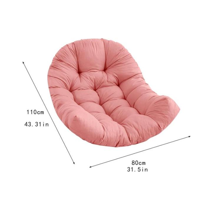 Komfortables Polster für Hängestühle, Weiches Sitzkissen für Schaukelstühle Im Freien, ROSA
