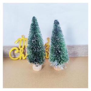 12 Stück Mini Weihnachtsbaum 12.5CM Grün Künstlicher Tannenbaum Klein Christbaum Modell Schnee Frost Bäume Miniatur Tanne Tischbaum Weihnachtsschmuck Desktop Ornamente für DIY