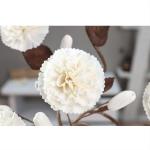 Kunstblumen Künstliche Blume mit Keramikvase, künstlicher Blumenstrauß für Zuhause, Wohnzimmer, Dekoration, Tischarrangement für Party für jeden Anlass