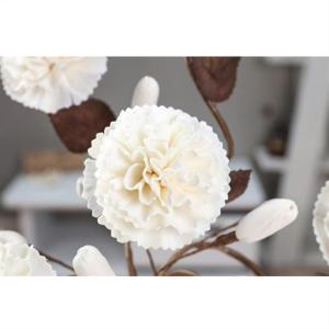 Kunstblumen Künstliche Blume mit Keramikvase, künstlicher Blumenstrauß für Zuhause, Wohnzimmer, Dekoration, Tischarrangement für Party für jeden Anlass