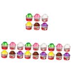 24 Stück Eiscreme Modell Gefälschte Eiscreme Kugeln Simulierte Eiscreme Kugeln Eiscreme Kugeln Gefälschte Eiscreme Requisiten Simulation Eiscreme Kugeln Requisite Eiscreme
