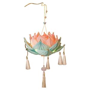 Künstliche handgehaltene Blumenkerzenlichter,Blumenkerzenlampe für das Mondfest und die asiatische Hochzeitsdekoration
