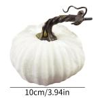 Künstliche Kürbisse, Samtkürbisse - Dekorativer Kunstschaum- | 10 cm/3,9 Zoll Handgefertigte Herbsternte-Gemüse-Für Foto-Requisiten