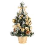 Weihnachtsbaum Geschmückt Weihnachtsbaum Klein Geschmückt Weihnachtsdeko Mini Geschmückter Weihnachtsbaum Künstlich Kleiner Weihnachtsbaum Tisch Tannenbaum für Weihnachten Dek