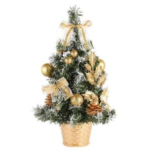 Weihnachtsbaum Geschmückt Weihnachtsbaum Klein Geschmückt Weihnachtsdeko Mini Geschmückter Weihnachtsbaum Künstlich Kleiner Weihnachtsbaum Tisch Tannenbaum für Weihnachten Dek