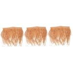 3st Strohdekoration Simuliertes Stroh Gartenhütte Grasdach Lebensechtes Stroh Simulierte Strohmatte Dach Selber Machen Garten Strohdach Synthetisches Reetdach Sport