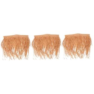 3st Strohdekoration Simuliertes Stroh Gartenhütte Grasdach Lebensechtes Stroh Simulierte Strohmatte Dach Selber Machen Garten Strohdach Synthetisches Reetdach Sport
