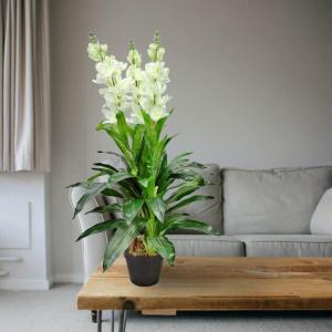 Levkoje Matthiola Kunstplant 100 cm kunstbloem kunstboom interieurdecoratie kunstplant als echt in pot