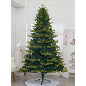 Weihnachtsdekoration, schneebeflockter Weihnachtsbaum, hochwertiger künstlicher Kieferbaum, Metallständer und 200 Zweigspitzen, einfach zu installieren, für Weihnachten, Hochzei