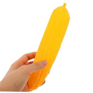 1 Satz Simulation Mais Maisdekor Requisiten Für Die Food-Fotografie Gemüse Foto Prop Spielzeug Lebensechter Mais Gefälschte Lebensmittelmodelle Essen Vorgeben Yellow Plastik 3st