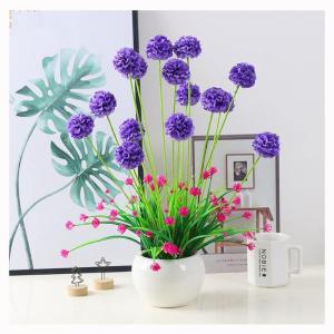Kunstblumen Künstliche Blumen mit Topf, Kunstpflanzen, künstliche Seidenblumen für Hausdekorationen, Lobby, Badezimmer, Hochzeit, Büro für jeden Anlass