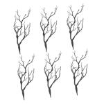 24 STK Halloween-Dekorationssimulationsanlage kunstpflanze Halloween Party gefälschte getrocknete Äste Weihnachten einmachgläser Links Tischdekorationen zu Hause DIY Bastelzweig