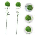 2St künstliche Pflanzenkugel Kunstpflanzen Indoor klein Buchsbaum Kugel Büro künstliche Pflanzen zimmerpflanzen falsche grüne Stiele künstliche Pflanzen drinnen Weich-PVC Gree