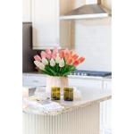 20 stuks tulpen kunstbloemen echte touch latex tulp bloemen decoratie kunstplant lengte 34 cm voor thuis kamer bruiloftsboeket party bloemstuk
