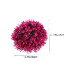 2 Stück Eukalyptus Grasball Künstliche Graspflanze Dekorative Bälle Hängende Grasbälle Dekorative Hängebälle Künstliche Formschnitt Kugel Für Draußen Hängende Anhänger